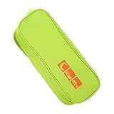 Qianly Reise Schuhtasche, Schuh Organizer Tasche Aus Oxford Gewebe, Tragbar, Wasserabweisend, mit Reißverschluss, Schuhaufbewahrungstasche, Schuhbeutel für D, GRÜN