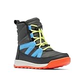 Sorel Unisex-Kinder Whitney 2 Plus Lace Waterproof Fashion Boots, Jet/Black, 7 US Big Kid