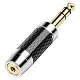 REITINGE 6 35 Mm Bis 2 4 4 Mm Stereo Sound Kopfhörer Adapter Vergoldete Anschlüsse Für Mikrofone Und Kopfhörer