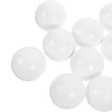 Levemolo 12 Stück Teiliges Tischfußball Bälle Weiß Glänzend Mini Kickerbälle für Tischfußballspiel Zubehör Kompatibel mit Meisten Tischkicker für Party und Spielspaß