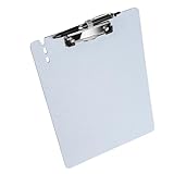 Dooclib Klemmbrett Mappe A4,Zwischenablage Mit Stifthalter Und Low Profile Clip,Einschiebbare Aufhängöse,Für Rechtsanwälte Schüler Lehrer Und Kinder
