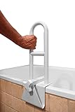 PEPE - Badewannen Einstiegshilfe für Senioren, Badewannenhaltegriffe, Haltegriff Bad Weiß, Ein und Ausstiegshilfe Badewanne, Haltegriff Badewanne Senioren, Wanneneinstiegshilfe