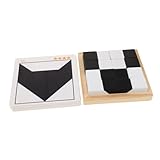 TOYANDONA Block Puzzle Junge Spielzeug Lernspielzeug Puzzles Spielzeug Puzzles Für Puzzle Für Puzzle Gebäude Würfel Blöcke Brettspiele Gebäude Spielzeug Blöcke Holz