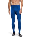 FALKE Herren Baselayer-Hose Warm Long M Ti Funktionsmaterial schnelltrocknend 1 Stück, Blau Yve 6714, L