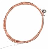 New Age Devi - Premium -Gitarren -Saiten Set - perfekt für akustische westliche Gitarren und für Kinder und Erwachsene geeignet - 4 x Bronze 2 x Silberstaaten