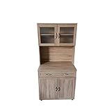 HTI-Line Küchenbuffet Blanca Küchenschrank Hochschrank Sonoma