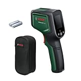 Bosch AdvancedTemp Infrarot Thermometer (-30°C bis +500°C, mit integrierter Schimmel- und Wärmebrücken-Erkennung, LED-Anzeige für einfache Interpretation, Gehäuse aus recyceltem Material)