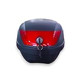 Götz Motorradkoffer 32 Liter, Top case universal, Helmkoffer für Roller, Motorrad, Mofa, Quad
