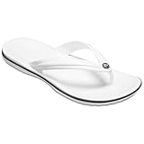 Crocs Unisex Erwachsene Crocband Flip Flip, White, 39/40 EU