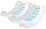 infactory Luftsessel: 2er-Set aufblasbare Sessel für Pool, Strand & Garten, 140x105x90 cm (Luftsessel Strand, Wassersessel aufblasbar, Wasserhängematte)