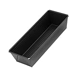 Zenker Kastenform, Königskuchenform mit Antihaftbeschichtung, hochwertige Backform in schwarz (Kuchenform: ca. 305x115x70 mm), Menge: 1 Stück