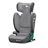 Kinderkraft JUNIOR FIX2 PRO Kindersitz 15-36kg, I-SIZE, mit Isofix, Gruppe 2/3, 100-150 cm, Einstellbare Rückenlehne, Kopfstütze, spezielle Sicherheitssysteme, Leicht zu tragen, Grau
