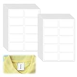 50 Stück Namensetiketten für Kleidung,Namensaufkleber,Klebekerlchen Namensaufkleber,Wäscheetiketten Selbstklebend,Wäscheetiketten für Pflegeheime,Geeignet für Kindergarten,Namensaufkleber