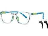 Musivon Blaulichtfilter Brille 3-12 Jahre, Lesehilfe Kinder Gläser, Computerbrille Gaming Schutzbrille für Mädchen und Junge