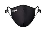 Livinguard – Street MASK | 2-Lagige Gesichtsmaske | Verstellbar, Waschbar, Wiederverwendbar (Black, S)