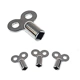 Heizungsentlüftungsschlüssel | 4 Stk. | passend für alle Heizkörper | kein abbrechen | einfaches entlüften | verzinkt | hochwertig verarbeitet | Entlüftungsschlüssel