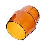 Cabilock Glas Mit Hohem Borosilikatgehalt Kaffee-dosierbecher Klarer Trinkglasbecher Becherbecher Sportwasserflaschen Biergläser Wassergläser Latte Tasse Blase Hydro Yellow Wiederverwendbar