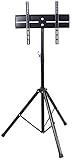 Generisch TV-Halterung, (TV-Rack-Ständer, Wandhalterung, tragbarer TV-Bodenständer mit DREI LEDs und Montagehalterung für 26-55-Zoll-TV-Halterungen, TV-Rack)