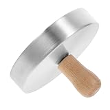 TOYANDONA Edelstahl Burgerpresse Hamburgerpresse mit Antihaft Funktion Multifunktionaler Fleischpresse für Saftige Beef Veggie Patties Leicht zu Reinigen Benutzerfreundlich Langlebig für