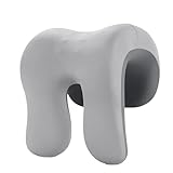 Hattba Ergonomisches Memory-Foam-Kissen für Schreibtisch, Büro, Nackenkissen, Studenten, Reisen, Kopfstütze