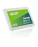 acer SA100 480GB SATA III 2,5' SSD bis zu 560 MB/s Lesen - PC Internes Solid State Drive für Laptop & Desktop-PC – Schnell, Leise, Stoßfest