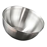 DECHOUS Rührschüssel für Lebensmittel wiederverwendbar mikrowellenschale mit deckel suppenschalen suppenterrine Knödelfüllung Rührschüssel Edelstahlschüssel zum Mischen Rostfreier Stahl