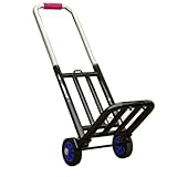 Faltbare Sackkarre, zusammenklappbar, Einkaufstrolley, Outdoor-Steigtreppe, tragbarer Gepäckanhängerwagen, strapazierfähig, verstellbar, faltbarer Handsack, zusammenklappbar, wandelbarer Handwagen (25