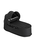 Joie Softtragetasche – Leichte Babytragetasche mit Flacher Liegeposition, Abnehmbarer Sonnenblende & Tragegriff, kombinierbar Kinderwagen, ab Geburt bis 6 Monate (0–9 kg), Shale