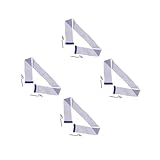 BESPORTBLE 4 Stück Tischtennisnetzrahmen Tischtennisnetz Tauschen Outdoor-tischtennisnetz Aufnehmen Von Tennisbällen Tischtennisball-recyclingnetz Tischtennis Trainingsset Polyester