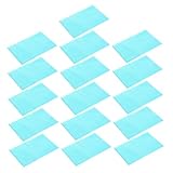 HOLIDYOYO 16 Stück Teiliges Kühlschrankmatten Wasserdichtem EVA Material Rutschfeste Zuschneidbare Regalschoner Vielseitig als Kühlschrank Schrank Tischunterlage für Ordentliche