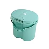 Rotho Babydesign TOP Windeleimer - recycelt - Windeleimer - geruchsdicht - ohne Nachfüllkasetten - Wickeleimer - grün
