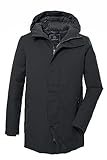 G.I.G.A. DX Herren Funktionsparka mit Kapuze/Parka wasserdicht GW 4 MN PRK, schwarz, M, 40808-000
