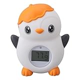 YUMILI Baby-Badethermometer, Hochpräziser Sensor, Wassertemperaturanzeige für Kinderbadewanne, für Neugeborene (JH-819)