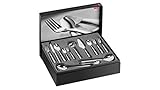 Zwilling 1000712 Besteck-Set, 68-tlg., Für 12 Personen, 18/10 Edelstahl/Hochwertiger Klingenstahl, Senses