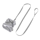 VICASKY Verstellbares Atmungsaktives Hundegeschirr und Katzen brustgeschirr aus Mesh mit Reflektierender Weste Weiches Sicherheitsgeschirr für Training und Spaziergang Inkl Langer Leine S