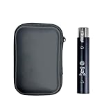 Aumotop Dynamischer 48-V-Mikrofonverstärker, Geräuscharm, Sauberer Klang, 35 DB Verstärkung, Tragbarer Mikrofonvorverstärker für Musiker und Künstler Unterwegs