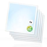 Xtend EcoLight 5x LED Panel 62x62cm 6000K 25W 4500lm flimmerfrei Netzteil Deckenleuchte Energieeffiziente Rasterleuchte Backlit BLs2.0
