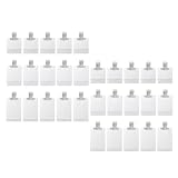 Greabuy Set mit 30 Packbeuteln für Lotionspender, Kunststoff, Organizer für Shampoo, Flüssigkeit, effiziente Reisesortierbeutel