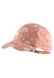 Sterntaler Basecap Regenbogen - Mädchen Schirmmütze Allover Druck - Sommer Cappy mit Metallschließe zur Größenregulierung - Sportive Baby und Kinder Schirmkappe, lichtbraun, Größe 51
