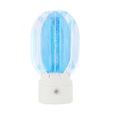 Correa LED-Blendfarbe, Rotierende Umgebungslampe für Schlafzimmer, Tischlampe zum Aufladen, Romantisches Nachtlicht, Dimmlampe