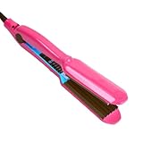 Vmxlso Kreppeisen für Flauschige Frisur Haare mit 5 Temperaturstufen, Schnellaufheizung, Volumen, Maisstyling Werkzeug