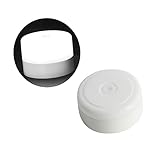 WATIIFUFU Touch Sensor Nachtlicht Verstellbare LED Schlaflampe Runde Nachttischlampe Weiß Kaltes Licht Netzbetrieb Ideal Für Schlafzimmer Und Flur