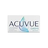 ACUVUE OASYS MULTIFOCAL Kontaktlinsen – Gleitsichtlinsen für den Nah-, Zwischen- und Fernbereich – -1.75 dpt und BC 8,4 – Addition L – Mit UV Schutz und Austrocknungsschutz – 6 Linsen