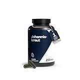 GOaktiv® Johanniskraut Kapseln – pflanzliche Ergänzung zur Unterstützung innerer Balance – vegan, ohne Zusatzstoffe & geschmacksneutral – 180 Kapseln Vorratspack