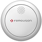 FERGUSON FASD1 Rauchmelder – Fotoelektrischer Brandmelder EN14604, Zertifizierter Feuermelder, 85dB Alarm, LED-Signal, 10 Jahre Batterielebensdauer