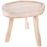 OSALADI Holz Pflanzenständer Blumenhocker mit Abnehmbarem Design Stabiler Blumentopfständer für Kleine Übertöpfe Minimalistisches Dekotischchen für Indoor und Outdoor Pflanzen Vielseitig