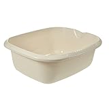 keeeper Universal-Schüssel mit Ausguss, Eckig, 9 l, 38 x 32 cm, Björk, Creme