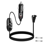 Kioriur Ersatzkabel für Kühlschrank - Netzkabel für Autokühlschrank 12V/24V, Bleikabel für Auto Gefrierschrank | Netzteil Ladegerät