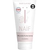 Naïf - Wundschutzcreme Baby - 0% Parfüm - für Baby und Kind - Windelcreme - Zinksalbe - Inhaltsstoffe auf natürlicher Basis - Wundcreme - 50ml
