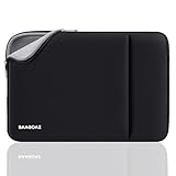 BAAGOAZ Hülle Tasche 11-13 Zoll Laptoptasche für 11,6 Zoll Laptop PC Notebook Chromebook & 13,3 Zoll MacBook Pro Air M3 M2 M1 2024 2023 2022 & Surface Pro Schutzhülle Laptophülle, Schwarz